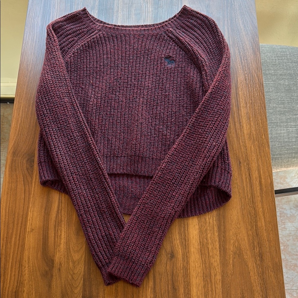 Women's Burgundy Sweater
